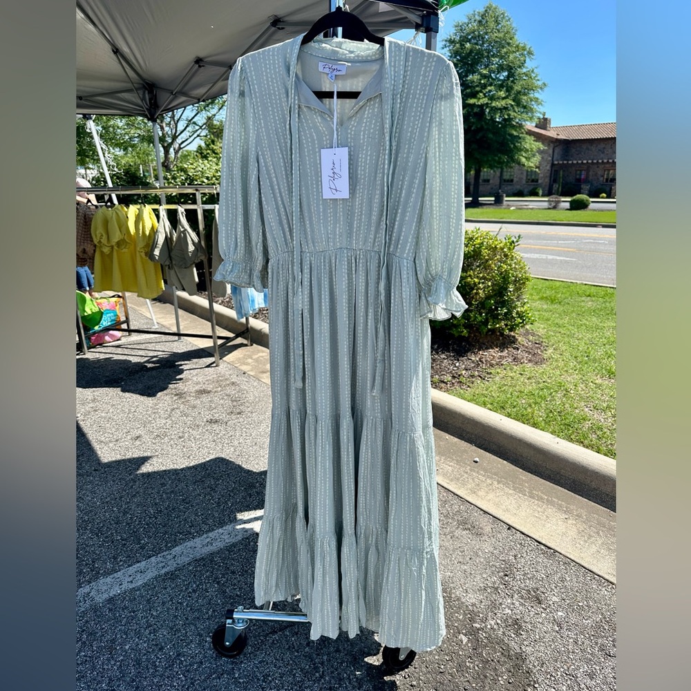 Evermore Dress in Sage